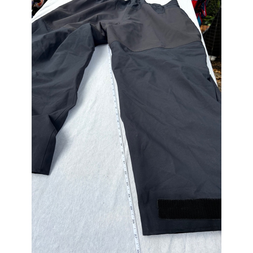 Cabelas GORE-TEX Pants Mens XL Short Black Waterproof Outdoor Hunting Fishing - Picture 10 of 10